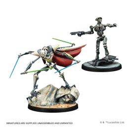 Atomic Mass Games SWP05 Star Wars Shatterpoint Juego de Mesa Hambré de Destrucción Pack Escuadra General Grievous