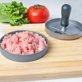 Quttin Prensa Hamburguesas de Metal 12 x 9 cm - Ideal para Hamburguesas Caseras (12 Unidades)