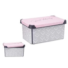 Caja de Plástico Vibes 10L Kipit 22x16x34 cm - Estampado (12 Unidades) Precio: 36.88999963. SKU: B1K4V5AMVS
