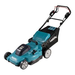 Makita DLM539PT2 Cortacésped eléctrico sin cable con batería 36V, ancho de corte 53.4 cm, hasta 1000 m², color negro y verde