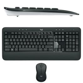 Teclado y Ratón Logitech MK540 Negro Qwerty Español (4 Unidades)