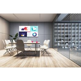 AVOCOR AVK-7510 - Monitor intercativo QLED 75'' 4K UHD (3840x2160) con Android 14, HDMI, USB, USB-C y WiFi