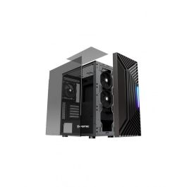 Nfortec Caja Gaming Nervia ATX Semitorre con Panel de Cristal Templado y A-RGB