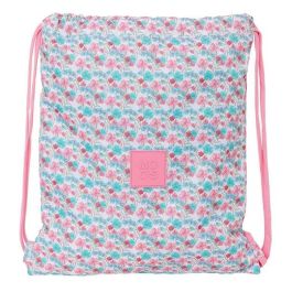 Bolsa Mochila con Cuerdas Moos Flores Multicolor 35 x 40 x 1 cm Precio: 6.7899997. SKU: B15QYW8322
