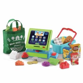 VTECH - 1,2,3 Imítame - Caja registradora interactiva Maxi Shopping - Juguete de imitación para niños