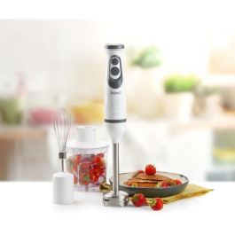 Domo DO1089M Set Batidora de Mano 600W, Velocidad Variable + Turbo, Incluye Picadora y Vaso Graduado, Blanca Domo DO1089M Set Batidora de Mano 600W, Velocidad Variable + Turbo, Incluye Picadora y Vaso Graduado, Blanca