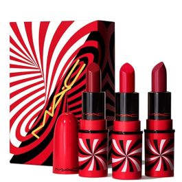 Tiny Tricks Set MAC: Mini, Matte, Cream Lipstick, Awe-Spicious, 1.8 g *Miniature + Mini, Matte, Cream Lipstick, Snappy-Go-Lucky, 1.8 g *Miniature + Mini, Matte, Cream Lipstick, Sleight Of Grand, 1.8 g *Miniature Precio: 44.5000006. SKU: B1FGR6Y3HG
