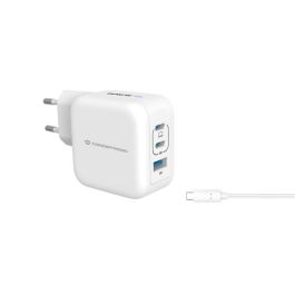 Conceptronic Cargador de Pared Universal 67W Blanco, MPN ALTHEA17W, Compatible con Múltiples Dispositivos