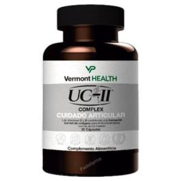 Vermont Health UC-II Complex Colágeno Tipo II no Desnaturalizado 30 Cápsulas con Glucosamina, Condroitina y Magnesio para Articulaciones y Huesos Precio: 29.8899997. SKU: B13DDLNQZ7