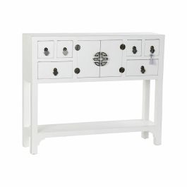 Consola DKD Home Decor Blanco Plata Abeto Madera MDF (95 x 24 x 79 cm) Precio: 218.68999977. SKU: S3022117