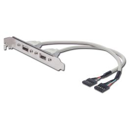 Digitus Bracket USB 2.0 2x Type A-2x5pin IDC F/F 0.25m High-Speed 480 Mbps Precio: 3.78999951. SKU: B16GJEGKG7