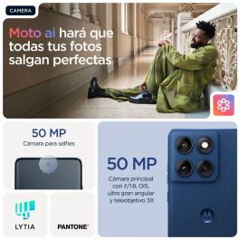 Motorola Edge 60 12GB RAM 512GB Almacenamiento Gibraltar Sea