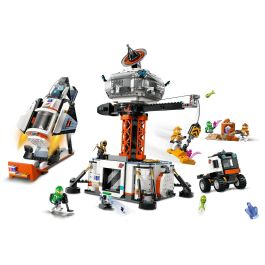 Lego City Base Espacial Y Plataforma de Lanzamiento 60434 - Set de Exploración Espacial con Nave, 6 Minifiguras y Robot