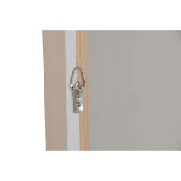 DKD Home Decor Cuadro Scandi Moderno Beige de Lienzo y MDF 120 x 90 cm (2 Unidades)