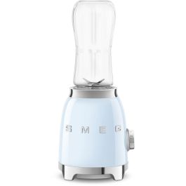 Smeg PBF01PBEU Mixer de Acero Inoxidable, Azul