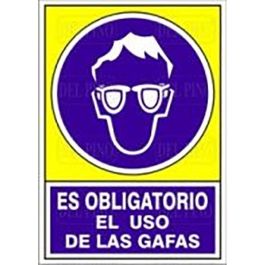 DUVER Señal Obligatorio Uso Gafas Plástico 420x297mm - "Oblig. Uso Gafas" Precio: 9.5000004. SKU: B1F2598AKE