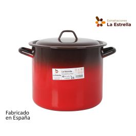 Olla Alta con Tapa 24 cm - 6L "Fuego" La Estrella (2 Unidades) Precio: 65.49999951. SKU: B1BKZEMBD9