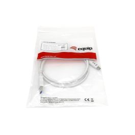 Equip EQ128363 Cable USB-A a USB-C de 1 metro, Versión USB 3.2 Gen 1, Color Blanco