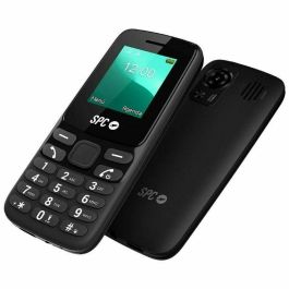 SPC 2341N Teléfono Móvil Talk 2 Go para Personas Mayores con Teclado Físico, Pantalla 1.77'', Altavoz Alto, Dual SIM, USB-C - Negro