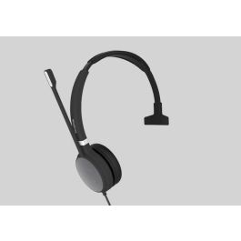 Yealink UH36 Auriculares USB con Cable para Comunicaciones Unificadas UC, Micrófono con Cancelación de Ruido, Jack 3.5mm, Cómodos