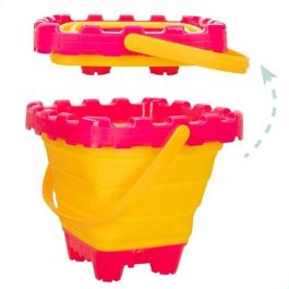 Color Baby Cubo castillo de playa plegable con juguetes de playa Color Beach, portátil y fácil de guardar, para niños +18 meses Color Baby Cubo castillo de playa plegable con juguetes de playa Color Beach, portátil y fácil de guardar, para niños +18 meses