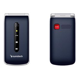Teléfono Móvil Sunstech CELT18BL Azul 2,4"