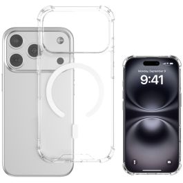 4smarts Funda Ibiza para Apple iPhone 17 Pro, Transparente, Compatible con MagSafe, Bumper Protector Resistente a Golpes hasta 1.2m Precio: 20.1586. SKU: B179RCYFJR