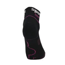 Calcetines Deportivos Spuqs Coolmax Cushion Negro S
