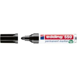 Marcador Permanente Edding 550 Conico Negro (Set de 10) Precio: 32.99000023. SKU: B17KRVMFJR