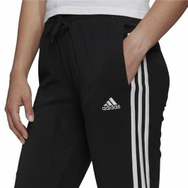 Pantalón Largo Deportivo Adidas 3S Sj C Pt Negro Mujer