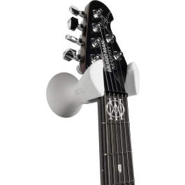 Ernie Ball Soporte Pared M Hanger para Guitarra y Bajo - Blanco