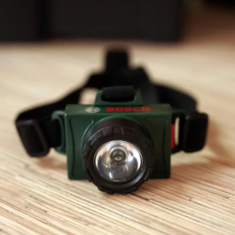Theo Klein Linterna Frontal Bosch Batería 2 Modos Alcance 8m