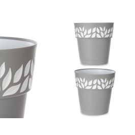 Maceta Plastico 30 Cm Cloe Gris Stefanplast (6 Unidades) Precio: 42.99000046. SKU: B19TJK4VQ9