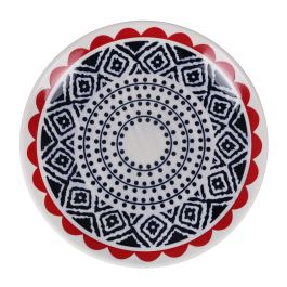 La Mediterranea Fuente Redonda para Servir Estilo Japonés Hana de 20 cm - Surtido de 6 Platos de Mesa (18 Unidades)