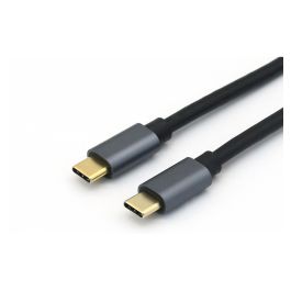 Equip Cable USB Tipo C Macho - Macho EQ128353 USB 3.2 Gen 1 Negro 0.5m