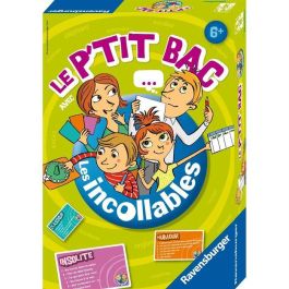 Ravensburger Juego de mesa Le Petit Bac Les Incollables - 140 Categorías Originales para Familia - 2-4 Jugadores - Rueda Alfabeto - A partir 5 años