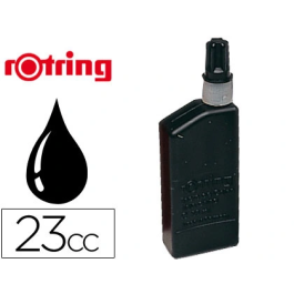Rotring Tinta China Negra Bote 23 cc Imborrable para Estilógrafos Precio: 8.49999953. SKU: B16SSWQEBR
