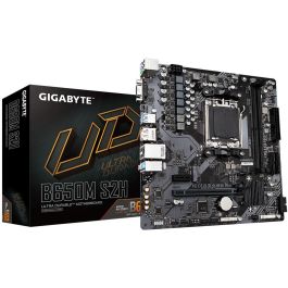 Gigabyte B650M S2H Placa Base AMD B650 Socket AM5 Micro ATX - Compatible con AMD Ryzen 5/7/9 7th Gen, DDR5, M.2, SATA III, RAID 0/1/10 Precio: 108.49999941. SKU: B17CMZPH2X
