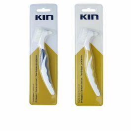 KIN Cepillo Dental para Prótesis con Doble Cabezal de Diferentes Tamaños y Mango Ergonómico 1 ud Precio: 3.69000027. SKU: B1BDR5YNZZ