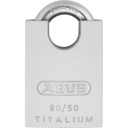 Abus Candado 90RK/50 de Aluminio con Arco Protegido, Cilindro Intercambiable y Protección contra la Intemperie Precio: 52.5000003. SKU: B1ESQ6PFFR