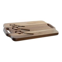 Tabla Cortar DKD Home Decor Natural 25 x 2.2 x 42 cm