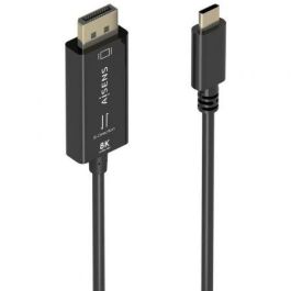 AISENS - CABLE CONVERSOR BIDIRECCIONAL USB-C A DISPLAYPORT 8K@60HZ, USB-C/M-DP/M, NEGRO, 1.8M Precio: 12.68999963. SKU: B1E768HM6N