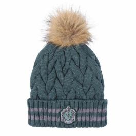 Gorro tricot pompom harry potter slytherin Gorro tricot pompom harry potter slytherin