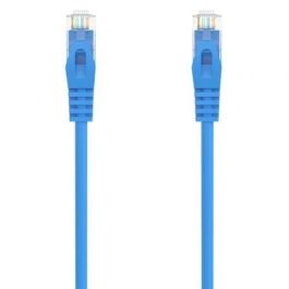 AISENS - CABLE DE RED LATIGUILLO RJ45 LSZH CAT.6A 500 MHZ UTP AWG24, AZUL, 1.0M