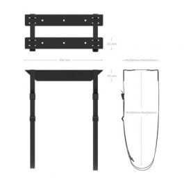AISENS - SOPORTE PARA CPU DEBAJO DE ESCRITORIO CON CORREA, NEGRO AISENS - SOPORTE PARA CPU DEBAJO DE ESCRITORIO CON CORREA, NEGRO
