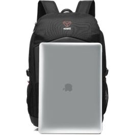 Yenkee YBB 1503 Mochila de Transporte SHIELD para ordenador portátil gaming de 15,6 pulgadas, resistente y con compartimento protector