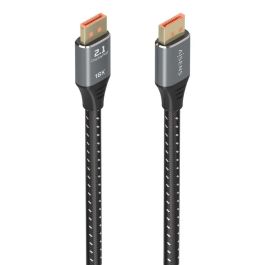AISENS - CABLE DISPLAYPORT V2.1 16K@60HZ 80GBPS, DP/M-DP/M, NEGRO, 1.5M