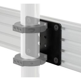 B-Tech System X Collar Mounting Bracket, 5mm, black B-Tech System X Collar Mounting Bracket, 5mm, black