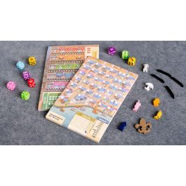 Transcend Games Juego de Mesa French Quarter - Juego Estratégico Ambientado en el Barrio Francés de Nueva Orleans para 1+ Jugadores