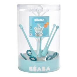 Beaba Escurridor de botellas Tree Azul para hasta 6 botellas y accesorios, sistema de retención de agua y encimera seca Beaba Escurridor de botellas Tree Azul para hasta 6 botellas y accesorios, sistema de retención de agua y encimera seca